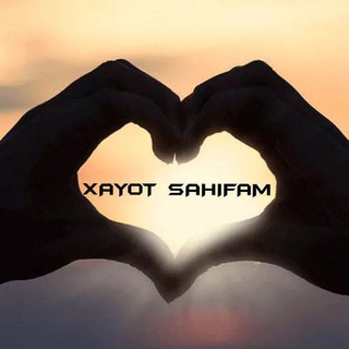 Telegram kanalining logotibi xayot_sahifam — HIKOYALAR VA SHE'RLAR(rasmiy kanal)📚🍀