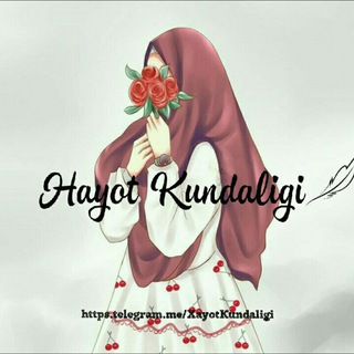 Telegram channel Hayot Kundaligi 📖 logo