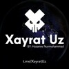 Telegram kanalining logotibi xayratuz_kanali — Xayrat Uz - Qo'rqinchli