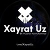 Logo saluran telegram xayratuz_kanali — Xayrat Uz - Qo'rqinchli