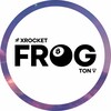 Логотип телеграм канала @xfrogton — frog xrocket