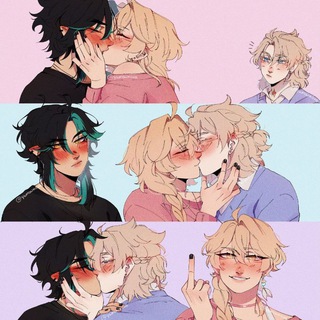 Логотип телеграм канала @xiaoaetheralbedo — Xiao,Aether,Albedo|Genshin|18 