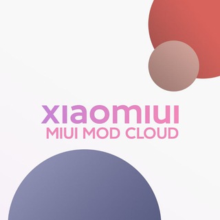 Logo of telegram channel xiaomiuimods_cloud — Xiaomiui Mod Cloud