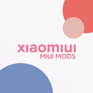 Logo of telegram channel xiaomiuimods — Xiaomiui MIUI Mods & Themes | Xiaomiui Mods