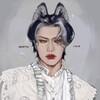 Логотип телеграм канала @xinnabi — ♰˚АБИ ⋆.🐺˚