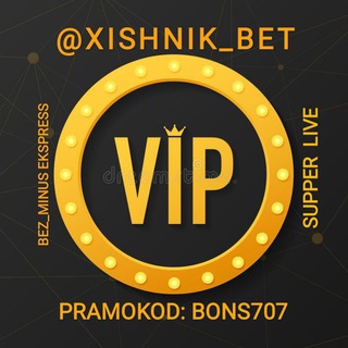 Logo saluran telegram xishnik_bet — |⚽| VIP_XISHNIK_BET