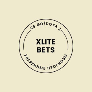 Логотип телеграм -каналу xlitebets — XLITE BETS