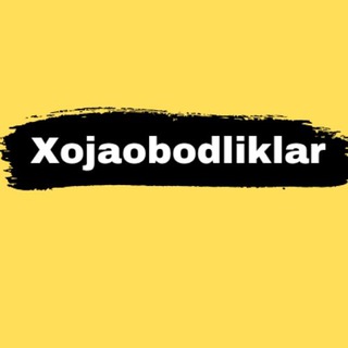 Telegram channel XOJAOBODLIKLAR/Расмий канал logo