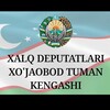 Telegram channel Xalq deputatlari Xo'jaobod tumani Kengashi logo