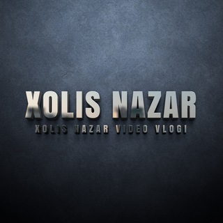 Telegram channel Xolis Nazar logo