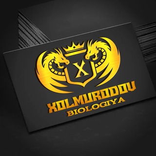 Telegram kanalining logotibi xolmurodov_biologiya — Xolmurodov ( Biologiya )
