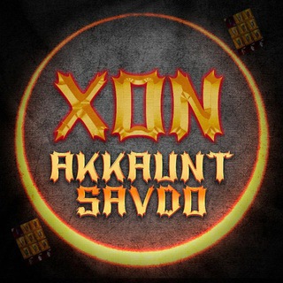 Логотип телеграм канала @xon_akkaunt_savdo — XON AKKAUNT SAVDO