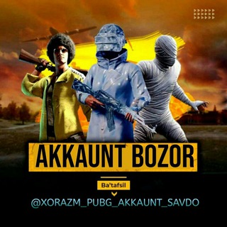 Telegram channel Xorazm Pubg Akkaunt Savdo logo