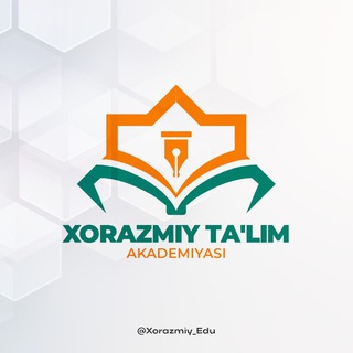 Telegram kanalining logotibi xorazmiy_edu — Xorazmiy Ta'lim Akademiyasi