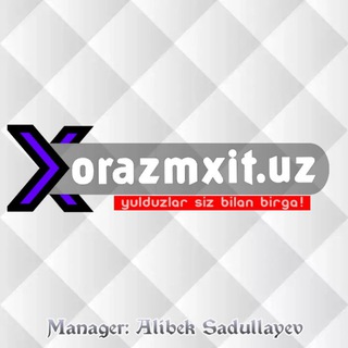 Telegram kanalining logotibi xorazmxit_xitxorazm — XORAZM XIT