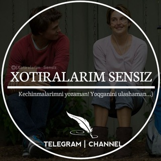 Telegram kanalining logotibi xotiralarim_sensiz — Xotiralarim SenSiz