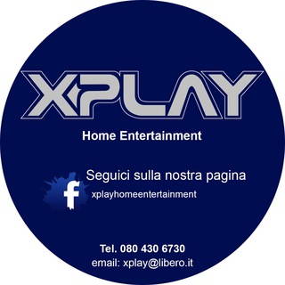 Logo del canale telegramma xplayhomeentertainment - Le offerte di XPLAY