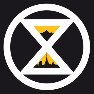 Telegram channel Extinction Rebellion Torino logo