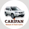 Логотип телеграм канала @xtrail_carifan — Ремонт и тюнинг Nissan X-Trail II (t31)