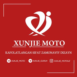 Telegram kanalining logotibi xunjie_moto — XUNJIE МOTO (rasmiy)