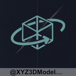 Logo of telegram channel xyz3dmodel — XYZ 3D Art