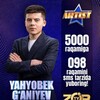 Telegram kanalining logotibi y_ganiyev26 — YAHYOBEK G‘ANIYEV (RASMIY)