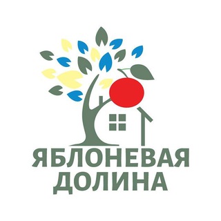 Логотип телеграм канала @yablonevaya_dolina — Яблоневая долина КП - продажа земельных участков 🍎