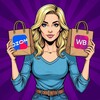 Логотип телеграм канала @yagodawb — Ягода ВБ и Озон. Скидки до 90%, распродажа товаров, купоны и скидки.