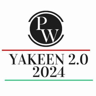 Logo saluran telegram yakeen_2_0_2024_neet — YAKEEN 2.0 2024 (LEGEND)