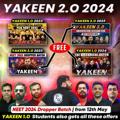 Telegram channel (TEAM LEGEND) YAKEEN 2.0 2024 DROPPER BATCH PW NEET LECTURES logo