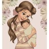 Логотип телеграм канала @yamamo4ka — Я - мама ❤️