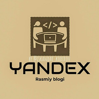 Telegram kanalining logotibi yandexblog — Yandex™️–Rasmiy blog