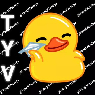 Telegram kanalining logotibi yangiversiya — TYV | Telegramning Yangi Versiyalari