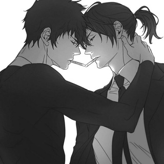 Логотип телеграм канала @yaoiwithsweets — Яой🥰(сёнен-ай) за кружечком горячего 💕💞☕️чая☕️💞💕