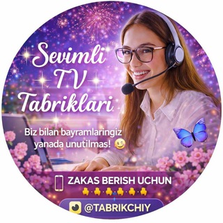 Telegram kanalining logotibi yaqinlarimga_tabriklarr1 — YAQINLARIMGA TABRIKLARI