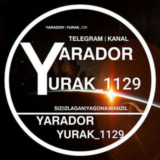 Telegram channel 💔Yarador-Yurak_1129💔 logo