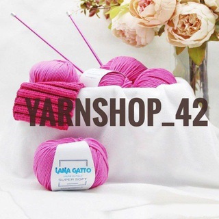 Логотип телеграм канала @yarnshop_42 — YARNSHOP_42🧶
