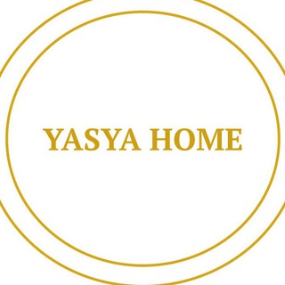 Логотип телеграм канала @yasyahome — YASYA HOME. Столовый текстиль. Сервировки.