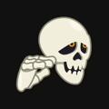 Telegram channel popular songs on tiktok💀 logo
