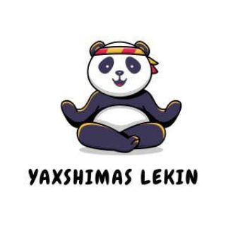 Telegram kanalining logotibi yaxshimaslekin — YaxshimasLekin