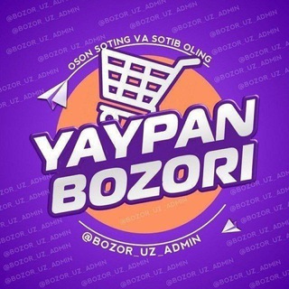Telegram kanalining logotibi yaypan_bozori_n1 — YAYPAN BOZORI