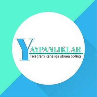 Telegram channel Yaypan Info | Fayzullo Sultonov logo