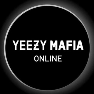 Логотип телеграм канала @yeezymafiaru — YEEZYMAFIA.ONLINE 👟🥷🏻