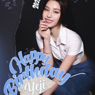 Логотип телеграм канала @yeji_itzy_yy — YEJI • ITZY