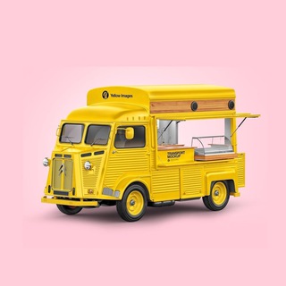 Logo saluran telegram yellow_mockup — Yellow MockUp