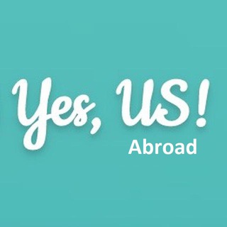 Логотип телеграм канала @yes_us_abroad — "Yes, US!" ✈️ Все страны - Виза в США -
