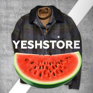 Логотип телеграм канала @yeshstore — YESHSTORE 🍉 чоловічий одяг, Україна