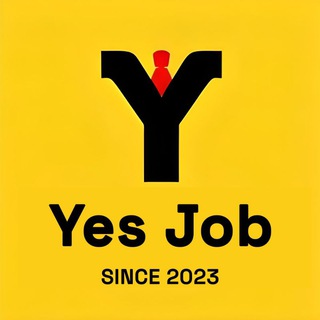 Telegram channel YesJob! - manfaatlar chorrahasi logo