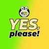 Логотип телеграм канала @yespleaseonlineschool — YES, PLEASE!