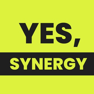 Логотип телеграм канала @yessynergy — Yes, Synergy
